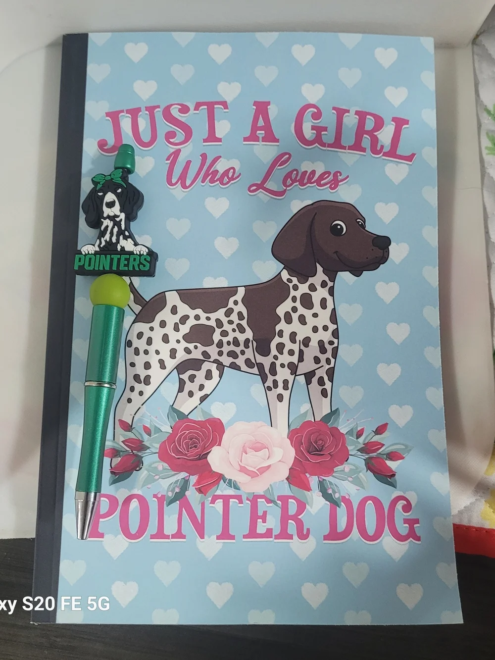 Just A Girl Who Loves Pointer Dog Notebook Bundle